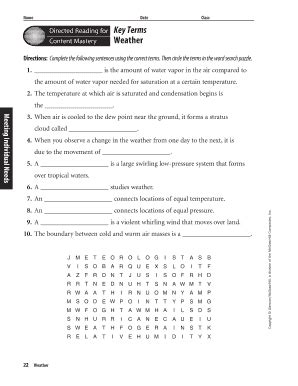 acid b. . Directed reading for content mastery answer key page 16
